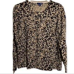 Leopard cardigan